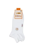 Dündar Kadın Modal Plus Patik Çorap Pastel Renk 4506 - 12 Adet  KB41110  Beyaz 36-40 - 1