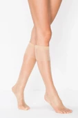 Penti Kadın Süper İnce Mat Diz Altı 15 Den Pantolon Çorabı - 12 Adet  Standart 51 - Açık Ten thumbnail 1