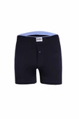 Yıldız 43 Erkek Havlubel Düğmeli Boxer  Lacivert 2XL - 1