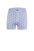 Yıldız Erkek Penye Emprime Desenli Boxer 35 - 3 Adet  Beyaz 2XL - 2