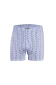 Yıldız Erkek Penye Emprime Desenli Boxer 35 - 3 Adet  Beyaz 2XL - 7