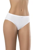Erdem Kadın Penye Lastikli Bato Külot 2501 - 3 Adet  Beyaz XL thumbnail 1