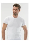 Anıt Erkek Sıfır Yaka Modal Fanila Atlet 1203 - 6 Adet   Beyaz XL thumbnail 1