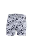 Yıldız Erkek Penye Emprime Desenli Boxer 35 - 3 Adet  Beyaz 2XL - 6