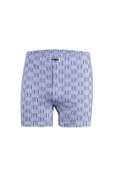 Yıldız Erkek Penye Emprime Desenli Boxer 35 - 3 Adet  Beyaz 2XL - 8
