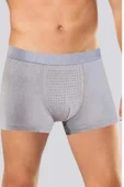 Anıt Erkek Nefes Alan Bambu Likralı Boxer 1284 - 9 Adet   L Gri - 3