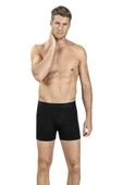 Jiber Erkek Modal Renkli Boxer 321 - 3 Adet   XL Siyah - 1