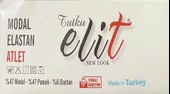 Tutku Elit Erkek Modal Likralı Askılı Atlet 1201 - 6 Adet  Beyaz L thumbnail 2