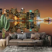 Panaromik Gece Manzarası Duvar Kağıdı thumbnail 1