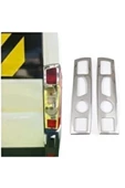 Peugeot Boxer Krom Stop Çerçeve 2 Parça 2006-2014 Arası Paslanmaz Çelik Uyumlu - 1