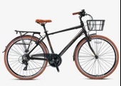 CX 100 - 26  City Bike - Unisex - 15' - 21 Vites - V.B - Füme-Gri/Kahverengi - 1