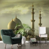 Seyh Zayid Camii Manzarası Duvar Kağıdı thumbnail 3