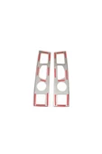 Peugeot Boxer Krom Stop Çerçeve 2 Parça 2006-2014 Arası Paslanmaz Çelik Uyumlu - 3