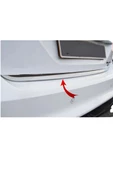Skoda Octavia A5 Krom Alt Bagaj Çıtası 2004-2008 P. Çelik (combı) Uyumlu - 1