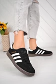 Adidas spezial  siyah beyaz bayan sneaker - 3