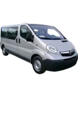 Opel Vivaro Krom Ön Panjur 8 Prç. 2001-2008 P. Çelik - 1