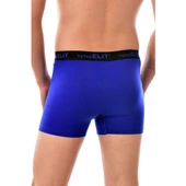 6'Lı TUTKU ELİT Modal Elastan Spor Boxer  2XL Saks Mavi - 2