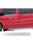 Mercedes Vito W638 Krom Cam Çıtası 2 Parça 1996-2003 Arası Paslanmaz Çelik Uyumlu - 1