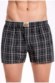 İlke Erkek Poplin  Boxer 002 - 6 Adet  M Karışık Renk - 1