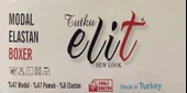 Tutku Elit Erkek Modal Likralı Boxer 1251 - 3 Adet  Beyaz S - 8
