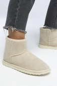 Fix 5105 Süet Kar Kış Kürklü Astar Bilek Kısa Kadın Bot thumbnail 7