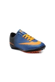Walked 401-24 Erkek  Çocuk Halı Saha Kramponu Mavi Turuncu 31-35 - 1