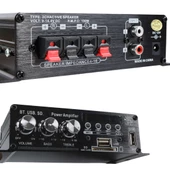 MagicVoice YW-406L 12 Volt 100 Watt Motosiklet Bluetooth Amfi USB/SD 2 Kanal Pazarcı - Anfi (154X80X42Mm) thumbnail 3