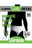 Yıldız Erkek Süprem Slip Külot 03- 6 Adet  Beyaz 2XL - 3