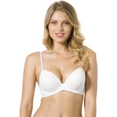 Le Jardin 7050 Angelina Micro Destekli Sütyen  Beyaz 75B thumbnail 1