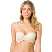 Le Jardin Elita Mikro Destekli Straplez Sütyen 7030  Ten 80B thumbnail 1