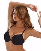 Le Jardin 7034 Musette Destekli 2 Beden Büyük Gösteren Sihirli Br  Siyah 75B thumbnail 1