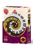 Art Puzzle Zamanın Ritmi - Saat Puzzle 5006 - 1