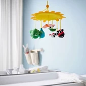 SUMUHOME KLAPPA DÖNENCE BEBEK OYUNCAK SARI - 5