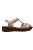 Ayzen 408 Deri Trend Fashion Kadın Sandalet - 6