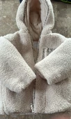 ZARA ÇOCUK/KIZ ÇOCUK BASKILI CEPLİ POLAR CEKET - 4