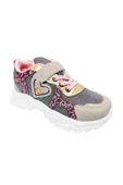 Callion 047-F Simli Kız Çocuk Sneakers Ayakkabı Gri 6 Simli - 1