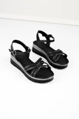 Fancy 2003-24 Deri Trend Fashion Kadın Sandalet - 4