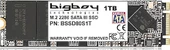 BIGBOY 1TB 22x80mm M.2 Sata 3 Notebook SSD - 1