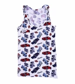 Gümüş Erkek Çocuk Likralı Desenli Atlet 3088 - 6 Adet  Karışık Renk 3 (5-6 YAŞ) thumbnail 1