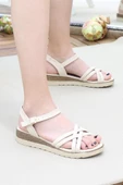 Fancy 203-23 Deri Fashion Kadın Sandalet - 2