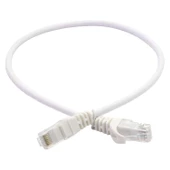 0,50 MT CAT6 UTP LSZH PATCH CORD WHITE - 1