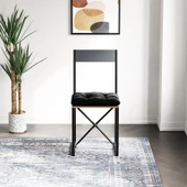 Eportatif Mutfak Masası Minderli 2 Kişilik Balkon Masa Takımı Füme 1494 thumbnail 8