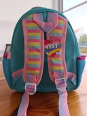 Vest Anaokulu Çantası Turkuaz Pembe Unicorn thumbnail 3