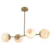 Apliqa ERDA 4LÜ ESKİTME AVİZE Modern Mutfak Yemek Masası Üstü Yatak odası Salon Avize thumbnail 3