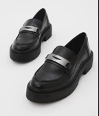 Bershka Kadın Vegan Loafer Ayakkabı - 2