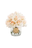 Guerlie&Co 15 Güllü Krem Pembe Şeffaf Gold Cam - 2