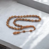 Lazer İşlemeli Sistem Püsküllü 12x9 mm Arpa Kesim Kuka Tesbih thumbnail 1