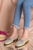 Yükseksoy 7267 Süet Trend Fashion Taşlı Kadın Ayakkabı - 5