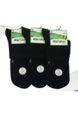 Dündar Erkek Plus Bambu Kısa Konç Çorap 4131 - 6 Adet  Siyah 41-45 thumbnail 2