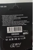Emre Erkek Bambu Dikişsiz Şeker Çorap  - 12 Adet  Karışık Renk 40-44 - 4